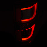 ANZO 2009-2013 Ford F-150 LED Taillights Black - 311257