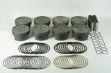 Mahle MS Piston Set GM LS 363ci 3.800in Bore 4in Stroke 6.125in Rod .927 Pin -16cc 9.3 CR Set of 8 - 930219600