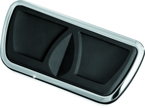 Kuryakyn Kinetic Brake Pedal Pad Chrome - 4310