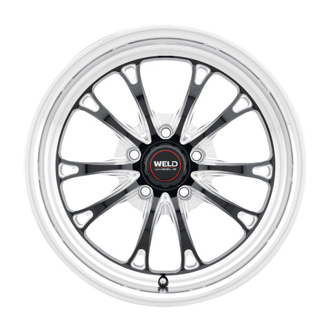 Weld S157 17X11 Belmont Drag 5X115 ET06 BS6.25 Gloss Black MIL Dia 78.1 - S15771171P06