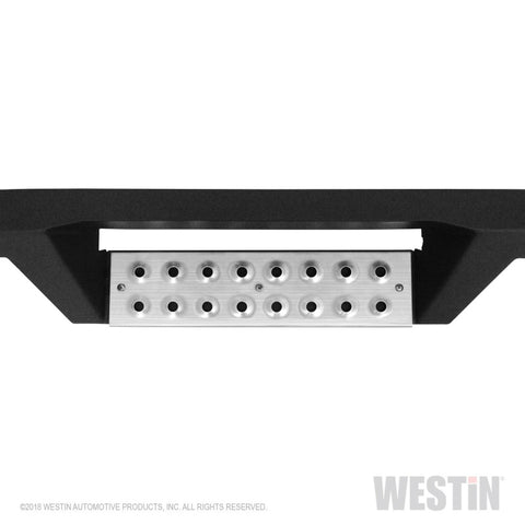 Westin/HDX Stainless 15-18 Ford F-150 SC/17-18 F-250/F-350 CC Drop Nerf Step Bars - Textured Black - 56-139452
