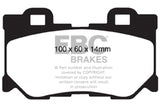 EBC 2013+ Infiniti Q50 Hybrid 3.5L Hybrid Sport Ultimax2 Rear Brake Pads - UD1347
