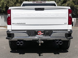 aFe Gemini XV 3in 304 SS Cat-Back Exhaust w/ Cutout 19-21 GM Silverado/Sierra 1500 V8- w/ Black Tips - 49-34139-B