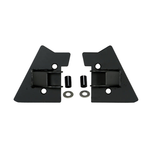 Rugged Ridge 97-02 Jeep Wrangler TJ Black Mirror Relocation Brackets - 11025.02