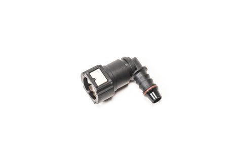 Radium Engineering 10mm SAE Female to 90deg 3/8in Barb - 14-0703