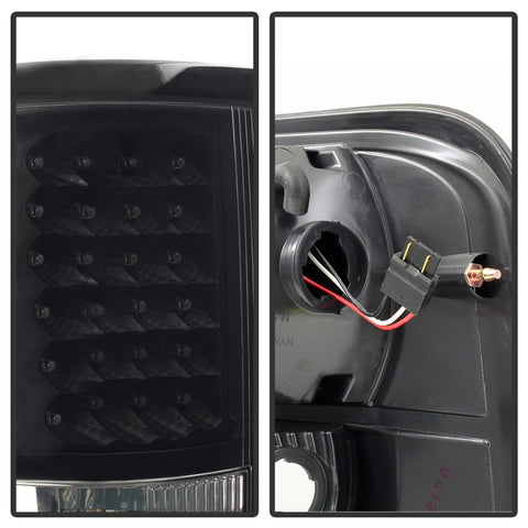 xTune Ford F150 Styleside 04-08 (Not Fit Heritage & SVT) LED Tail Lights Black ALT-ON-FF15004-LED-BK - 5012890