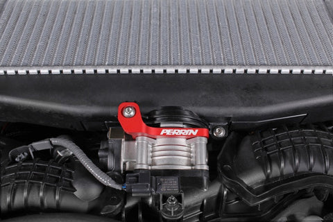 PERRIN 2022+ Subaru WRX/19-23 Ascent/Legacy/Outback Top Mount Intercooler Bracket - Red - PSP-ITR-331RD