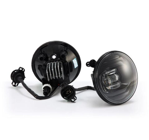 AlphaRex Universal Chevrolet/GMC/Pontiac DoubleTap Dual Color LED Projector Fog Lights - White/Amber - 210007