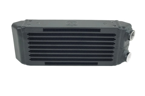 CSF Universal Dual-Pass Oil Cooler - M22 x 1.5 - 13in L x 4.75in H x 2.16in W - 8119