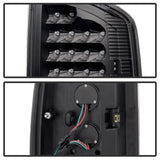 xTune Dodge Ram 02-06 1500 / Ram 2500/3500 03-06 LED Tail Light Black ALT-JH-DR02-LED-BK - 5072979