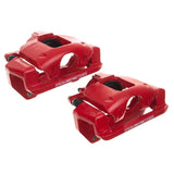 Power Stop 07-18 Jeep Wrangler JK Front Red Caliper Pair w/Bracket - S5044EB