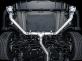 AWE Tuning 22+ Honda Civic Si/Acura Integra Track Edition Cat-Back Exhaust - Dual Chrome Silver Tips - 3020-32331