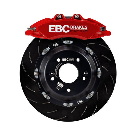 EBC Racing 92-05 BMW 3-Series E36/E46 Red Apollo-6 Calipers 355mm Rotors Front Big Brake Kit - BBK047RED-1