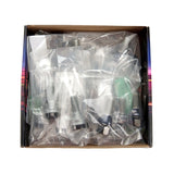 McGard 5 Lug Hex Install Kit w/Locks (Cone Seat Bolt) M14X1.5 / 17mm Hex / 30.5mm Shank L. - Black - 67205BK