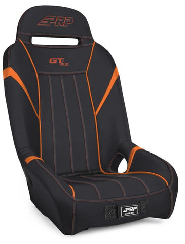 PRP GT/S.E. Suspension Seat - Black/Orange - A5701-PORXP-207