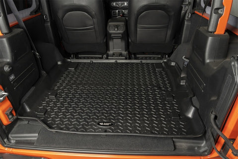 Rugged Ridge Floor Liner Kit Black F/R/Full Cargo 18-20 Jeep Wrangler JL 2Dr - 12988.07