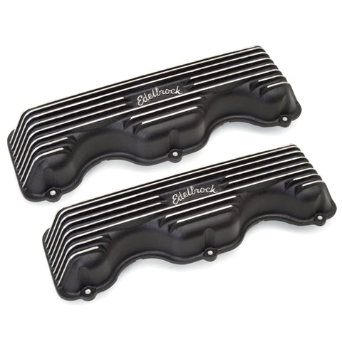 Edelbrock Valve Cover Classic Series Chevrolet W 348/409 CI V8 Black - 41403