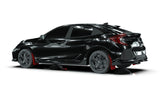 Rally Armor 17-21 Honda Civic Sport & Touring (Hatch) Red UR Mud Flap w/ Black Logo - MF51-UR-RD/BLK