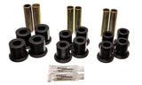 Energy Suspension Fd 4 Wd Frt Sprg Bush Set - Black - 4.2120G