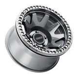 Method MR108 17x9 -44mm Offset 5x5 71.5mm CB Gloss Titanium w/BH-H24125-38 Wheel - MR10879050844B