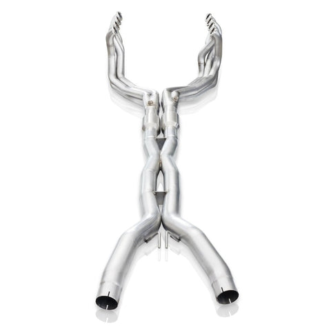 Stainless Works 2014-18 Corvette 6.2L Headers 2in Primaries w/ High-Flow Cats X-Pipe - C72CAT