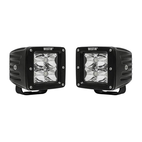 Westin Compact LED 5W 3.2 inch x 3 inch (Set of 2) - Black - 09-12200B-PR