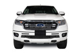 Putco 19-20 Ford Ranger w/o Adaptive Cruise - Hex Shield - Black Powder Coated Bumper Grille Inserts - 83163