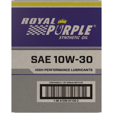 Royal Purple Premium Synthetic High Performance Multi-Grade 10W30 Motor Oil - 1 Quart - 06130