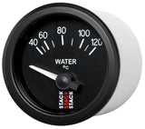 Autometer 52mm Stack Instruments 40-120 Degree C Electric Water Temperature Gauge - Black - ST3207