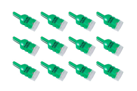 Diode Dynamics 194 LED Bulb HPHP3 LED - Green Set of 12 - DD0203TW