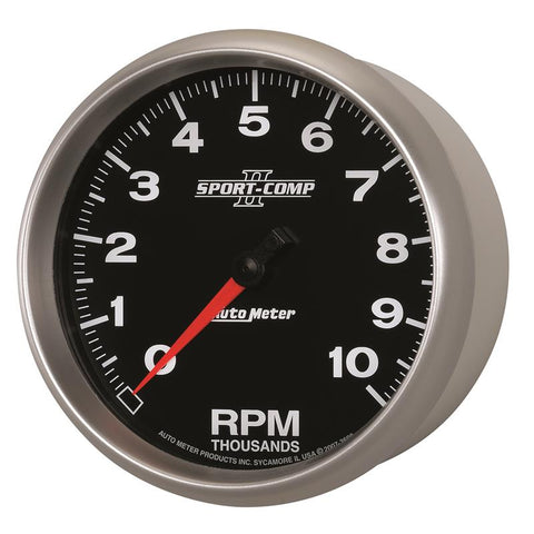Autometer Sport-Comp II 5 inch 0-10000 RPM In Dash Tachometer - 3698