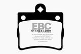 EBC 95-97 Mercedes-Benz C220 (W202) 2.2 (Single Pin Rear) Redstuff Rear Brake Pads - DP31135C
