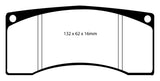 EBC Ford Saleen Mustang Alcon front calipers Bluestuff Front Brake Pads - DP5016NDX