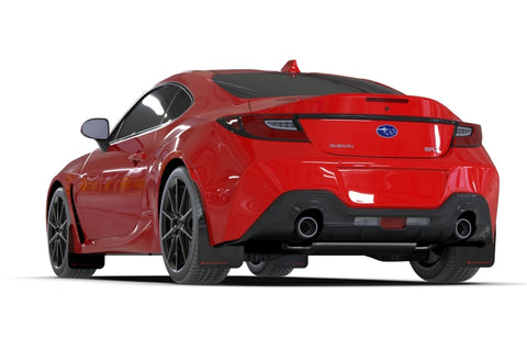 Rally Armor 22-26 Subaru BRZ / Toyota GR86 Black UR Mud Flap w/Blue Logo - MF99-UR-BLK-BL