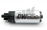 DeatschWerks 265 LPH Compact In-Tank Fuel Pump w/ Set Up Kit 08-15 Mitsu EVO X, 06-13 MazdaSpeed 3/6 - 9-651-1026