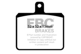 EBC 2018+ Volvo XC40 T4 Ultimax Rear Brake Pads - UD2136