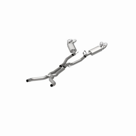 MagnaFlow 13 Chevy Camaro V8 6.2L S/C Quad Split Rear Exit Cat Back Perf Exhaust - 15053