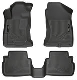 Husky Liners 2017 Subaru Impreza Weatherbeater Black Front & 2nd Seat Floor Liners - 99661