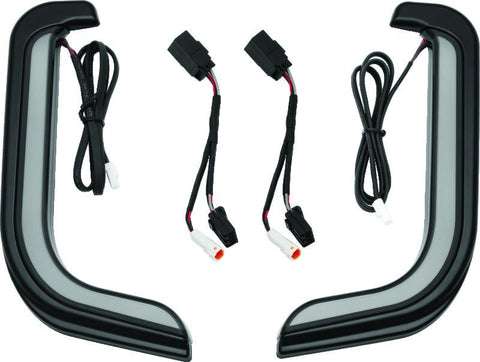 Kuryakyn Tracer LED Fairing Lower Accents Black - 2957