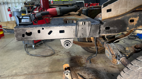 Rust Buster 2004-2012 Chevy Colorado / GMC Canyon Crew Cab Rear Frame Section - Right - RB7501R