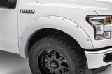 Bushwacker 16-17 Ford F-150 Styleside Pocket Style Flares 4pc 78.9/67.1/97.6in Bed - Oxford White - 20935-12