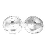 Power Stop 09-13 Suzuki Grand Vitara Rear Evolution Drilled & Slotted Rotors - Pair - JBR1543XPR