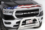 Stampede 2002-2008 Dodge Ram 1500 Center Only - Vigilante Premium Hood Protector - Flag - 2241-41