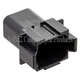 NAMZ Deutsch DT Series 8-Wire Receptacle & Wedgelock - Black (HD 72108-94BK) - DR-8B