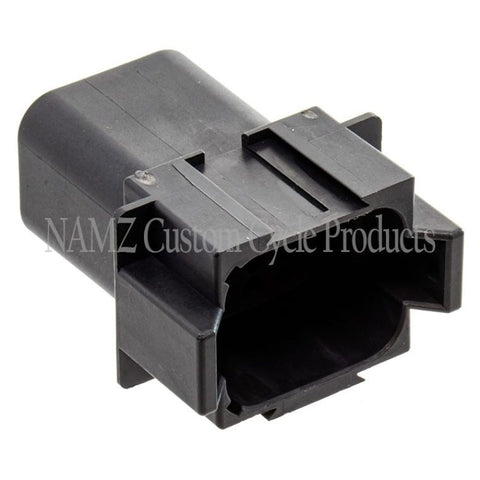 NAMZ Deutsch DT Series 8-Wire Receptacle & Wedgelock - Black (HD 72108-94BK) - DR-8B
