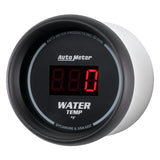 Autometer Black 0-300 F Digital Water Temp Gauge - 6337