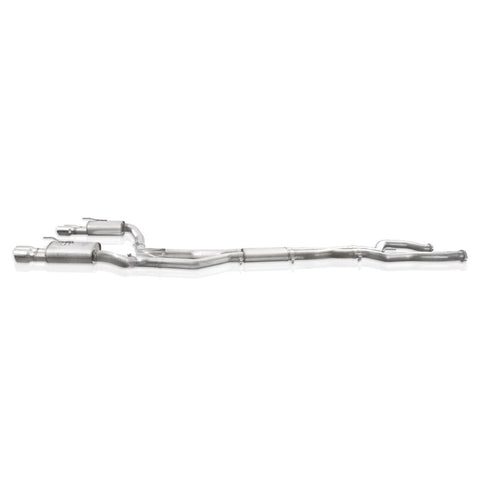 Stainless Works 2008-09 Pontiac G8 GT 3in Catback System X-Pipe Turbo Chambered Muffler 3.5in Tips - PG8CBFC