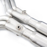 Stainless Works 2014-18 Corvette 6.2L Headers 2in Primaries w/ High-Flow Cats X-Pipe - C72CAT
