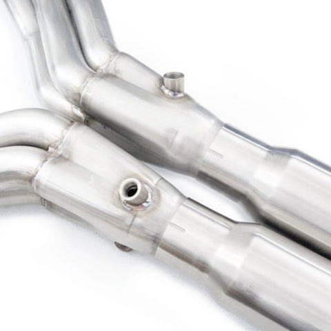 Stainless Works 2014-18 Corvette 6.2L Headers 2in Primaries w/ High-Flow Cats X-Pipe - C72CAT