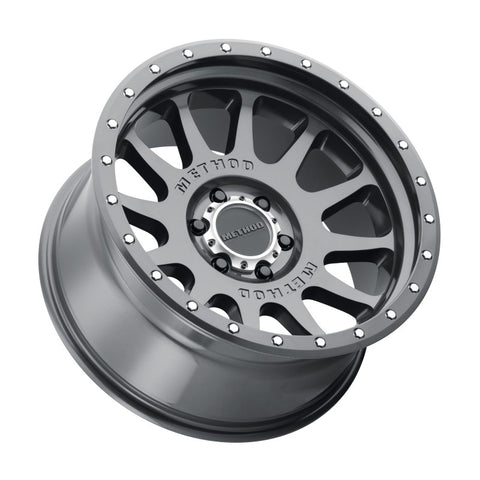 Method MR605 NV 20x10 -24mm Offset 6x135 87mm CB Gloss Titanium Wheel - MR60521016824N